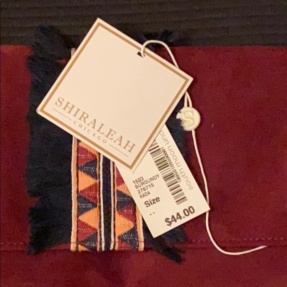 NWT Rada Embroidered  Boho Clutch